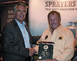 Kyle Jones Operator Of The Year AGCO Mark Sharitz