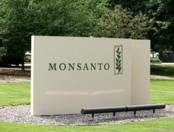 Monsanto sign