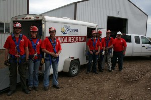 The South Dakota Wheat Growers Chamberlain team.