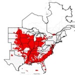 Soybean Cyst Nematodes known distribution in the U.S. and Canada, 2014 (SOURCE: The Ohio State University Extension C.O.R.N. Newsletter).