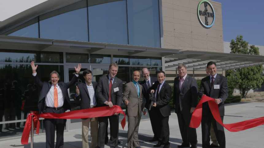 Bayer CropScience celebrates the grand opening of its R&D facility in West Sacramento, CA.