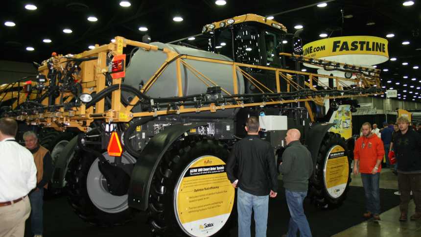 AGCO RG700 at the 2015 National Farm Machinery Show