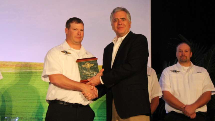 Brian Manolovits AGCO Operator of the Year