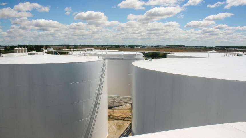 Liquid Fertilizer Storage tanks