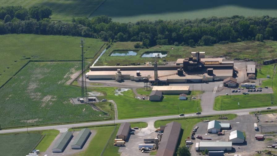 Aerial Photo of Advanced Micronutrient Products in Reese MI