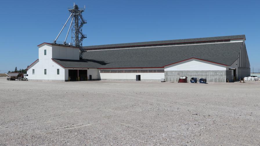 An exterior photo of the outside of the Valley Agronomics facility in Pocatello, ID.