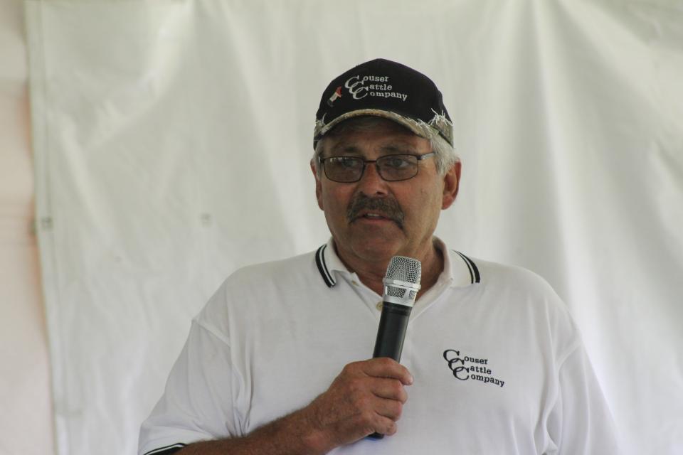Couser told Tech Hub Live field day attendees about the history of his family’s farm and described how the owners have followed sustainable agricultural practices in recent years.