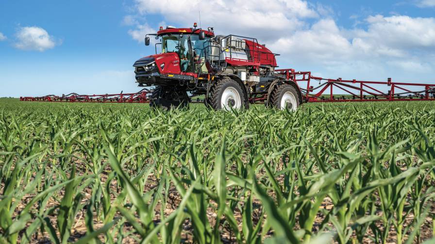 The high-efficiency Case IH Patriot 50 series sprayer offers consistent and accurate application with a bold, new look.