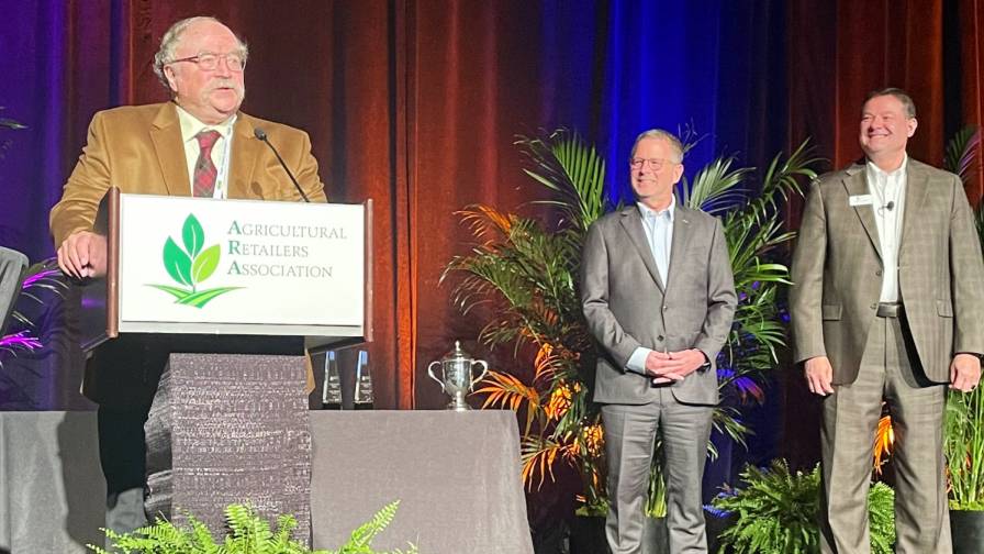 the Agricultural Retailers Association (ARA) honored Alex McGregor with the Jack Eberspacher Lifetime Achievement Award for his legacy of leadership of The McGregor Company.