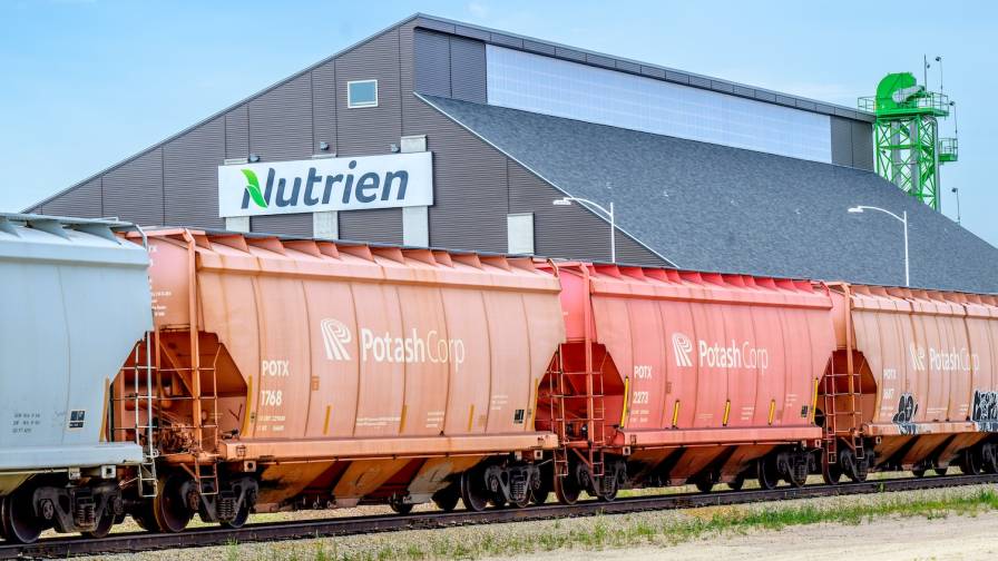 Nutrien’s new greenfield fertilizer terminal in Randolph, Minnesota